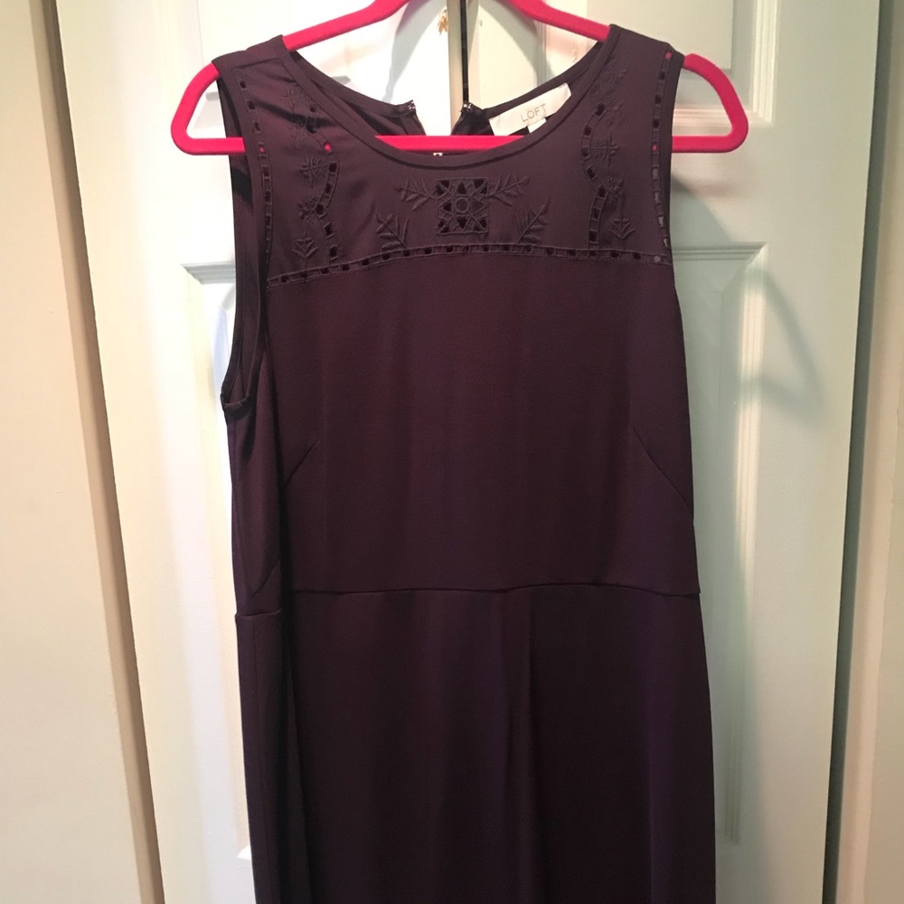 Plum dress